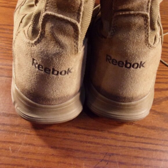 REEBOK SIZE 11.5M RB 8822 TAN DESERT MILITARY COMBAT BOOTS SI 708 - Picture 11 of 11